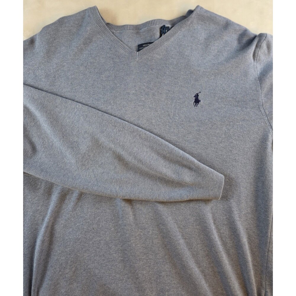 Polo Ralph Lauren Men's L‎ V-Neck Sweater - Missing Tag